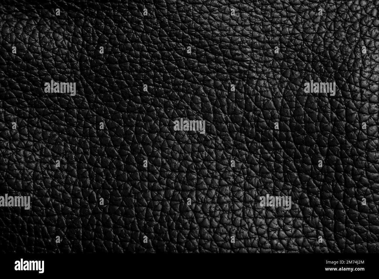Black artificial leather texture close up. Leather Stock Photo Alamy