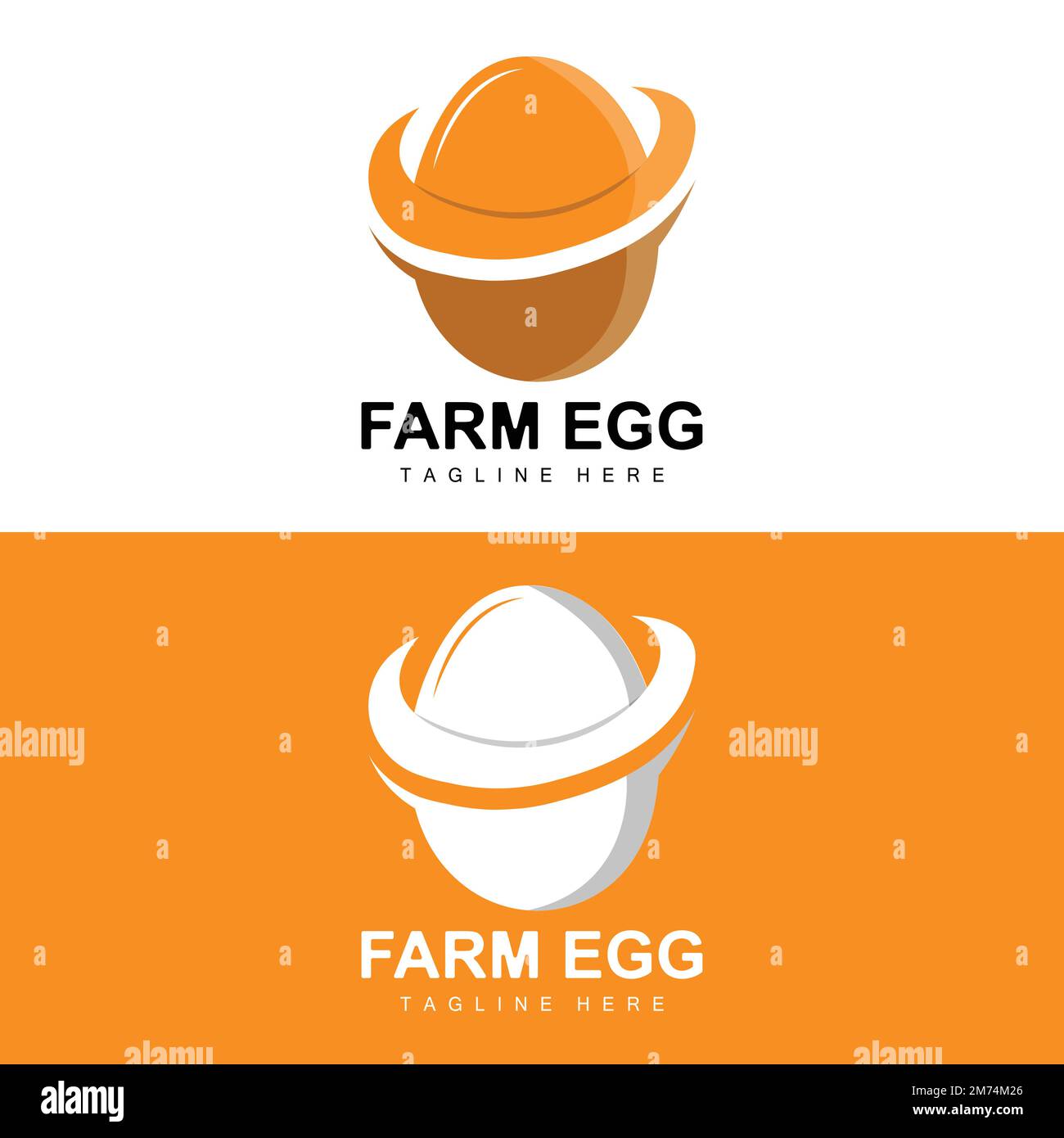 Egg Logo, Egg Farm Design, Chicken Logo, Asian Food Vector Stock Vector