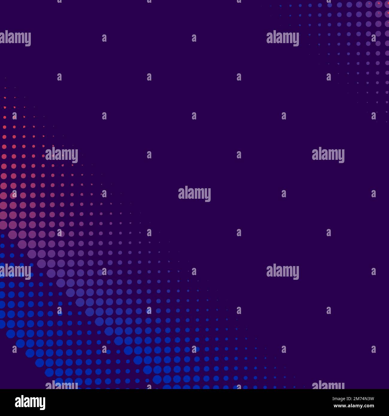 Purple and pink halftone background vector Stock Vector