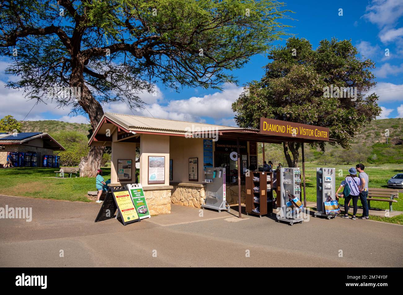 Honolulu, Hawaii December 27, 2022 the Diamond Head Visitor Center