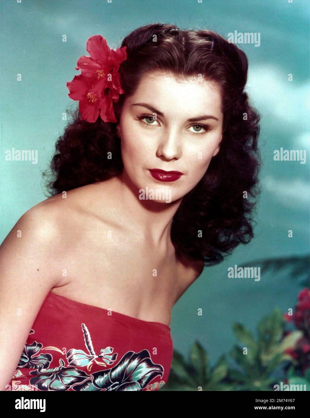 DEBRA PAGET in BIRD OF PARADISE (1951), directed by DELMER DAVES. Credit: 20TH CENTURY FOX / Album Stock Photo