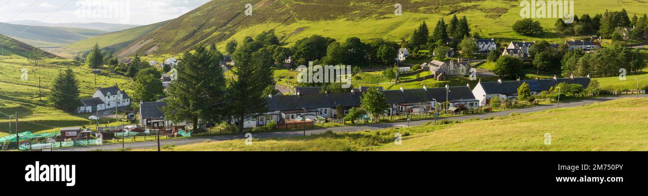 Wanlockhead, Scotland's highest village above sea level at 1531ft, 466m Stock Photo