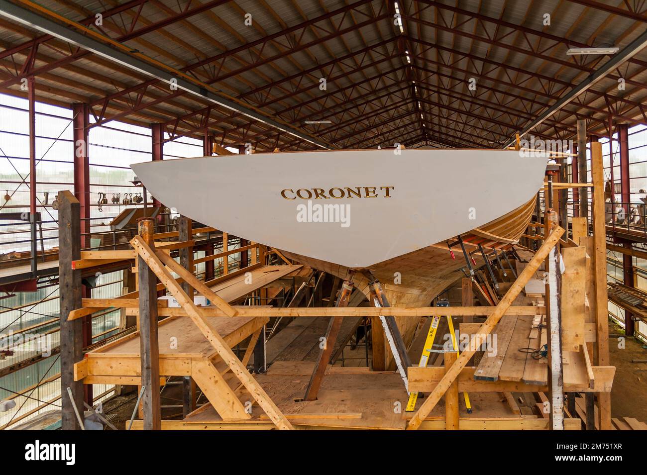 Restoration of The 1885 Yacht at the International Yacht