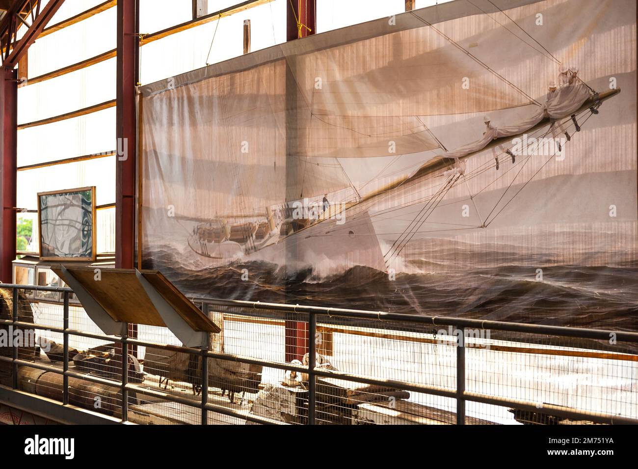 Restoration of The 1885 Yacht at the International Yacht
