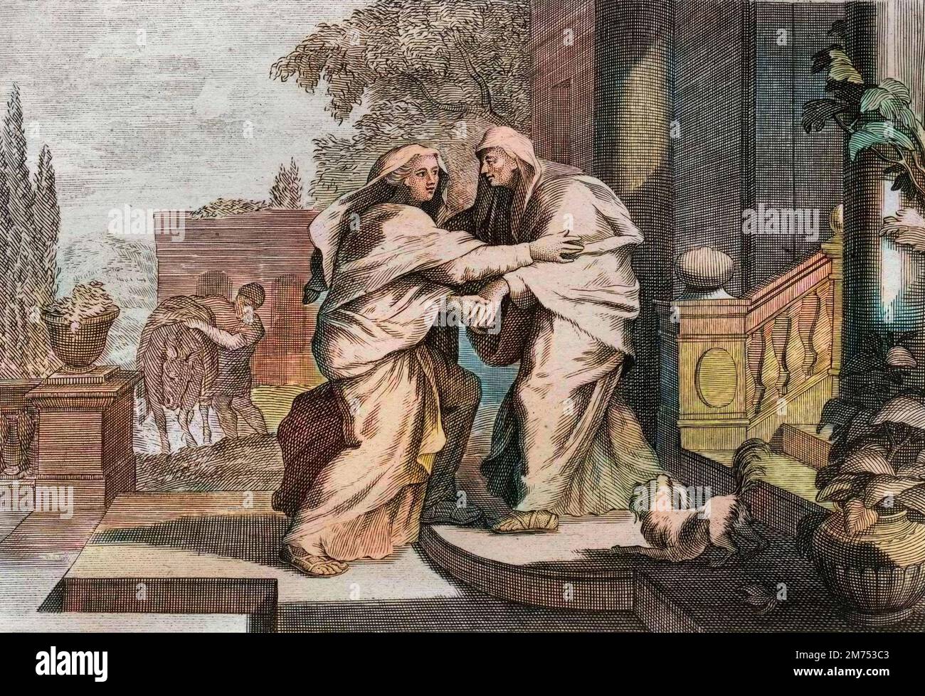 Bible par le Sieur de Royaumont, Nouveau Testament La Visitation. La