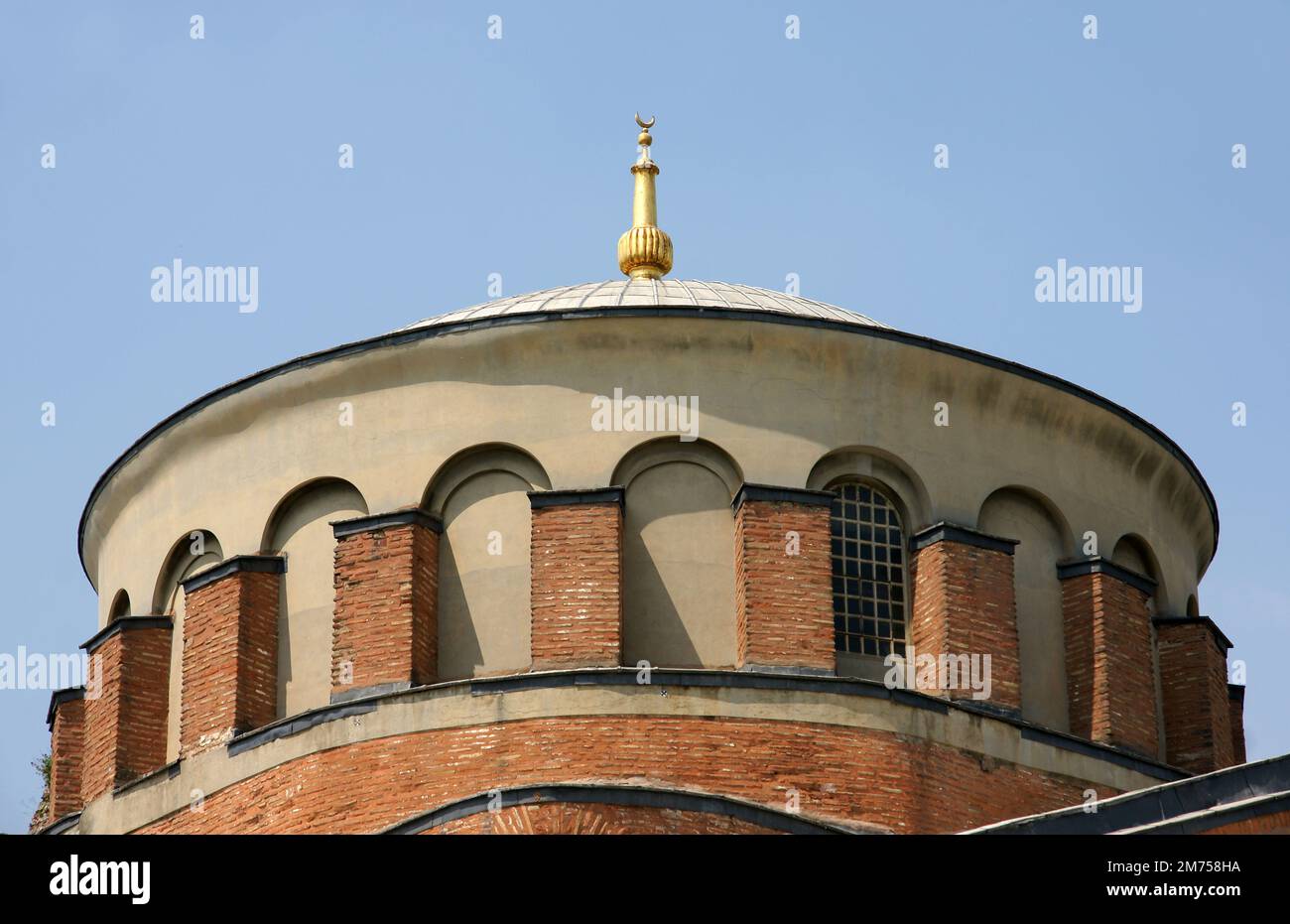 Hagia Irene Church, located in Istanbul, Turkey, was built in the 4th ...