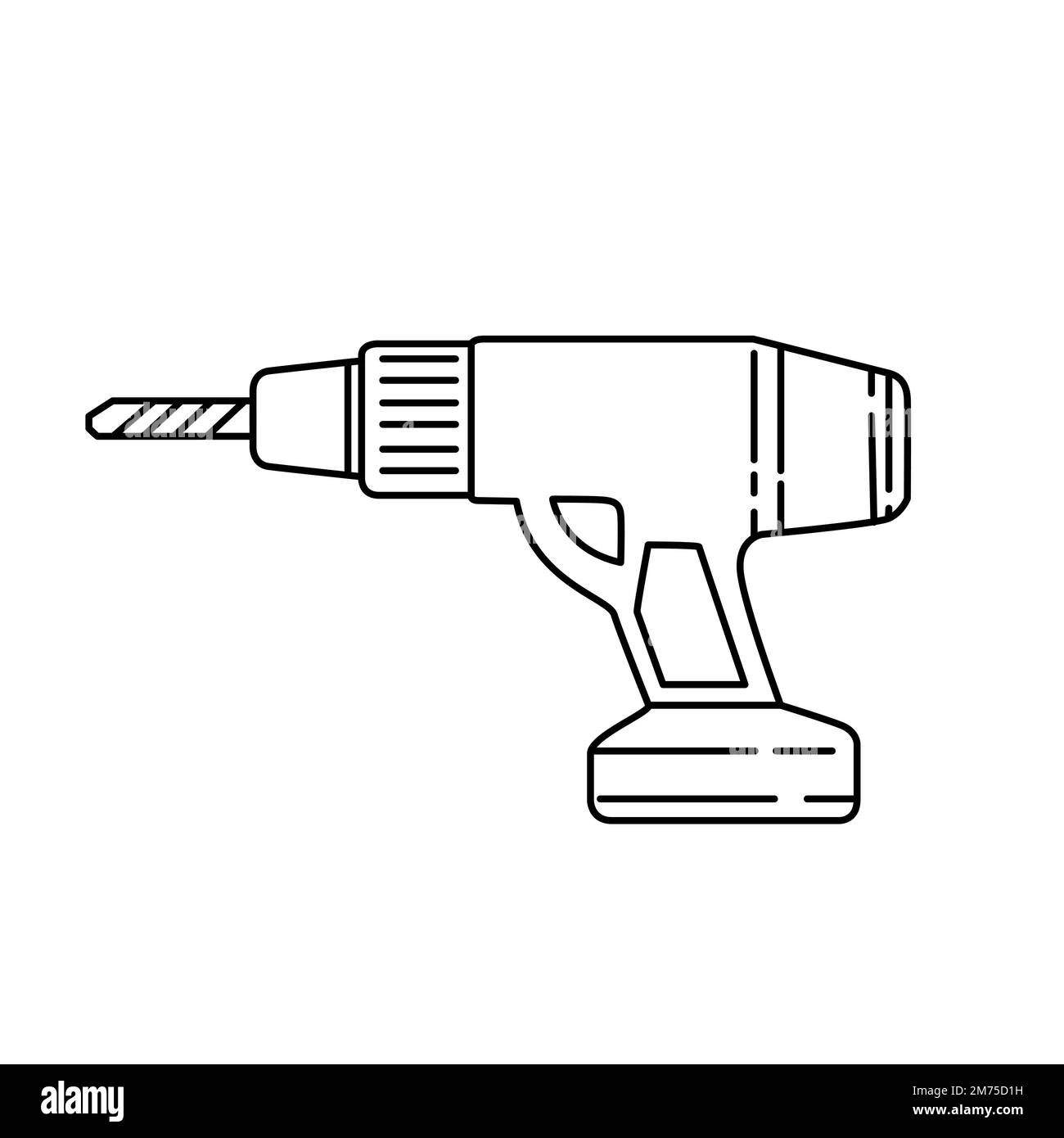 Drill symbol Black and White Stock Photos & Images - Alamy
