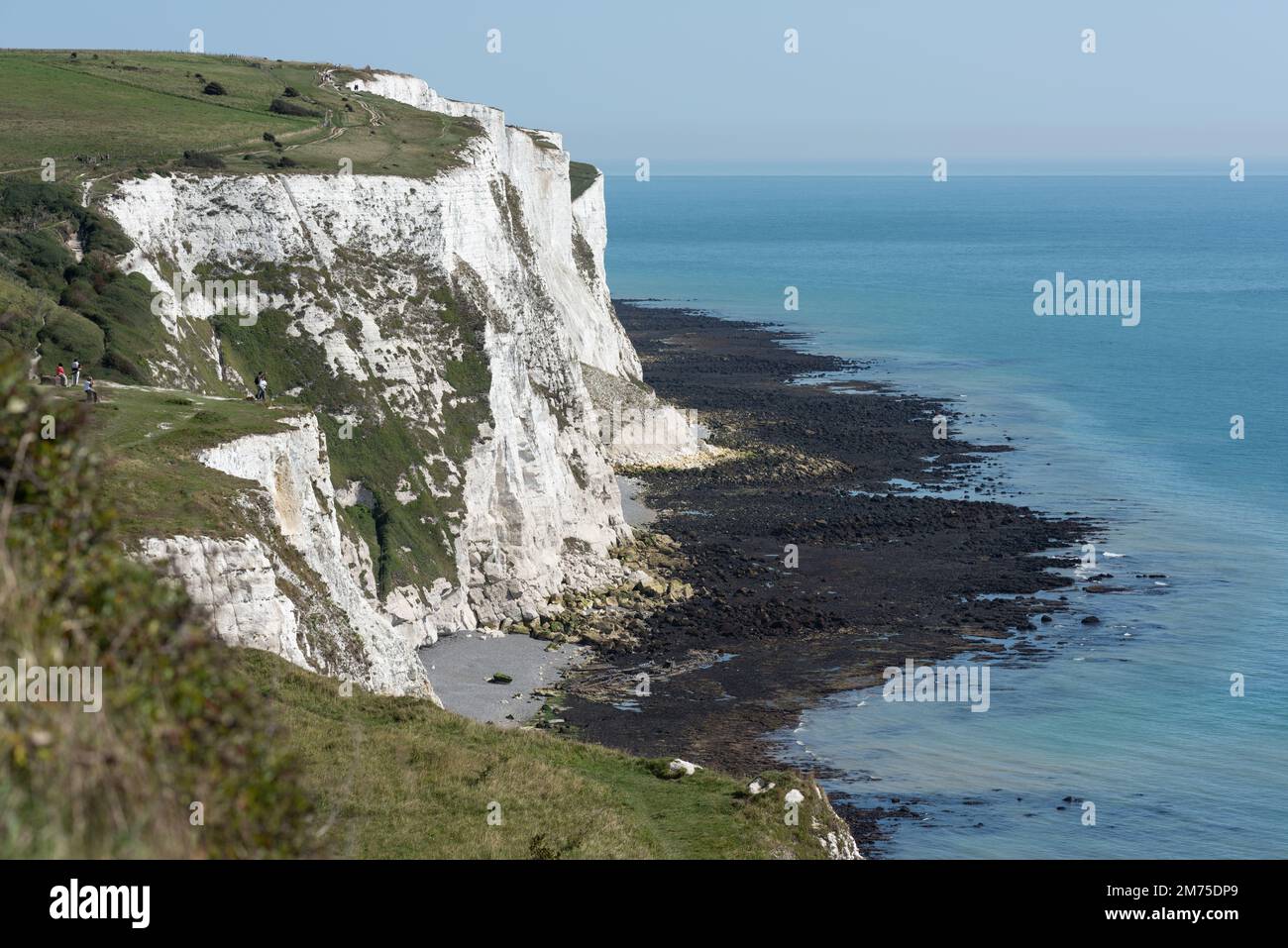 The White Cliffs of Dover, England. Stock Photo