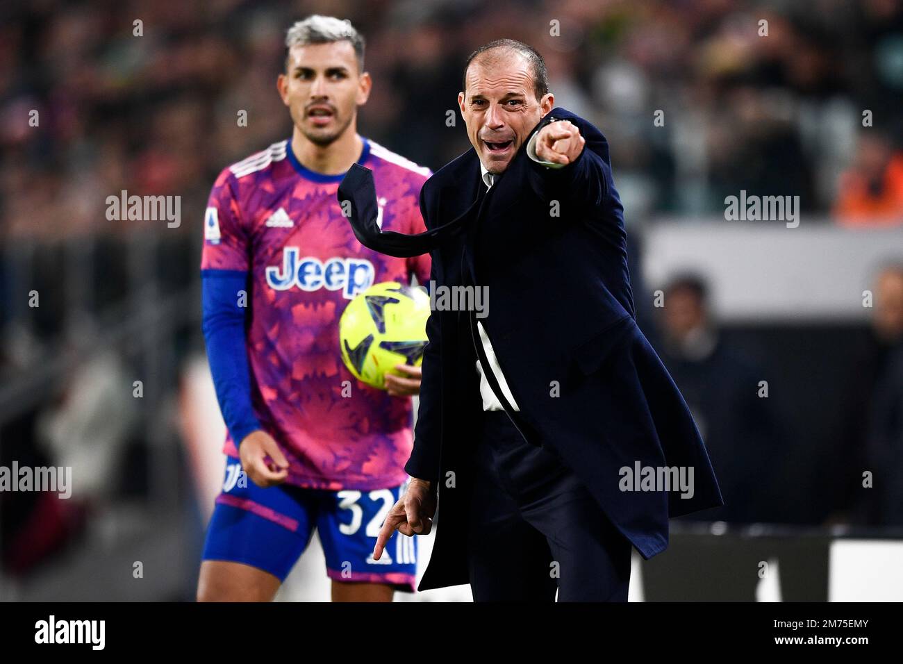 Referee Matteo Marchetti in action during Serie A 2022/23 match between  Juventus FC and Udinese Calcio at Allianz Stadium on January 07, 2023 in  Turin, Italy Stock Photo - Alamy