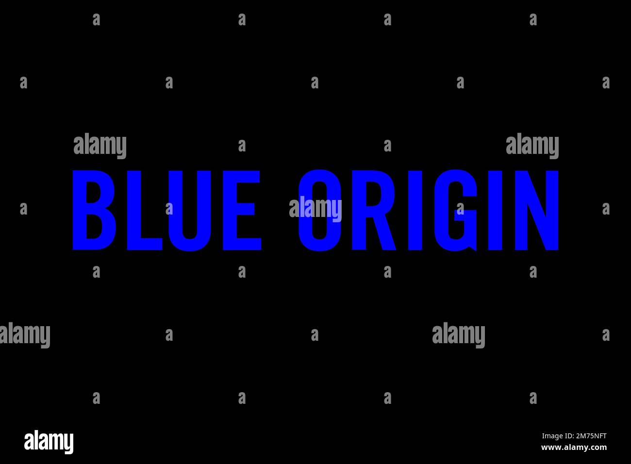 Blue Origin Logo Black Background Stock Photo Alamy blue-origin-logo-black-background-stock-photo-alamy