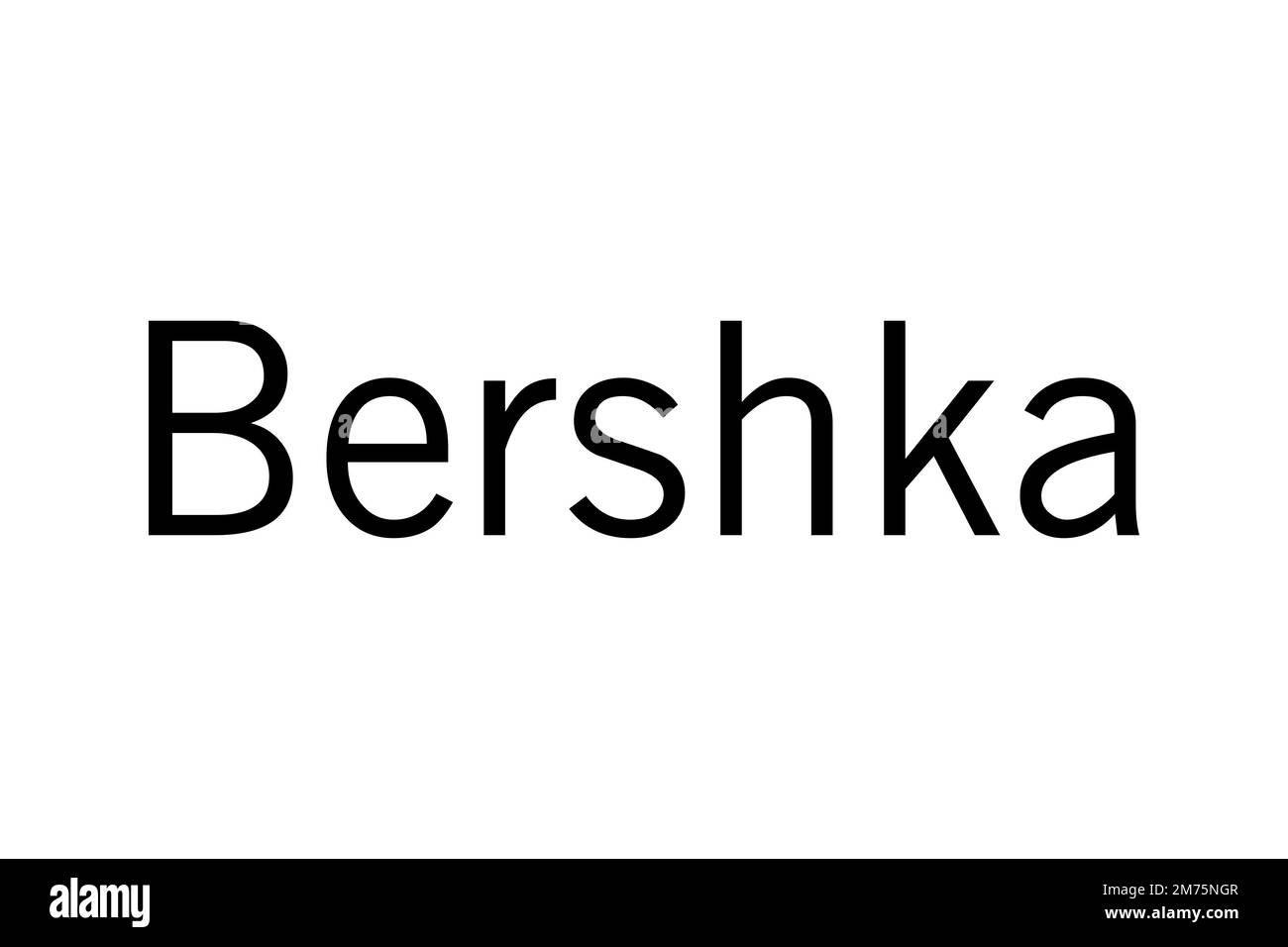 Bershka logo brand name Cut Out Stock Images & Pictures - Alamy