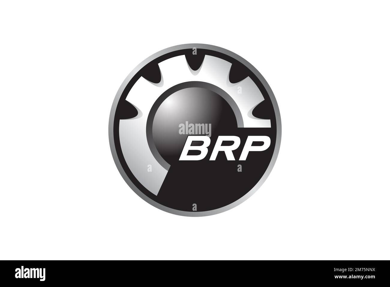 Bombardier Recreational Products, Logo, White Background Stock Photo