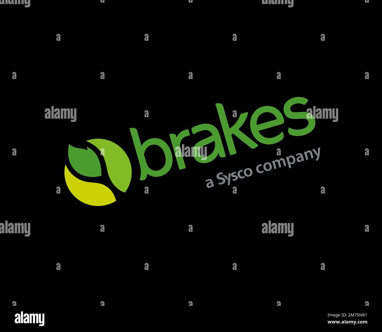 Brake Bros, Rotated Logo, Black Background Stock Photo Alamy