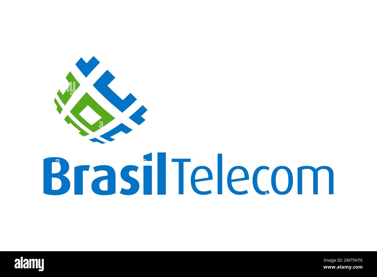 Brasil Telecom, Logo, White background Stock Photo - Alamy