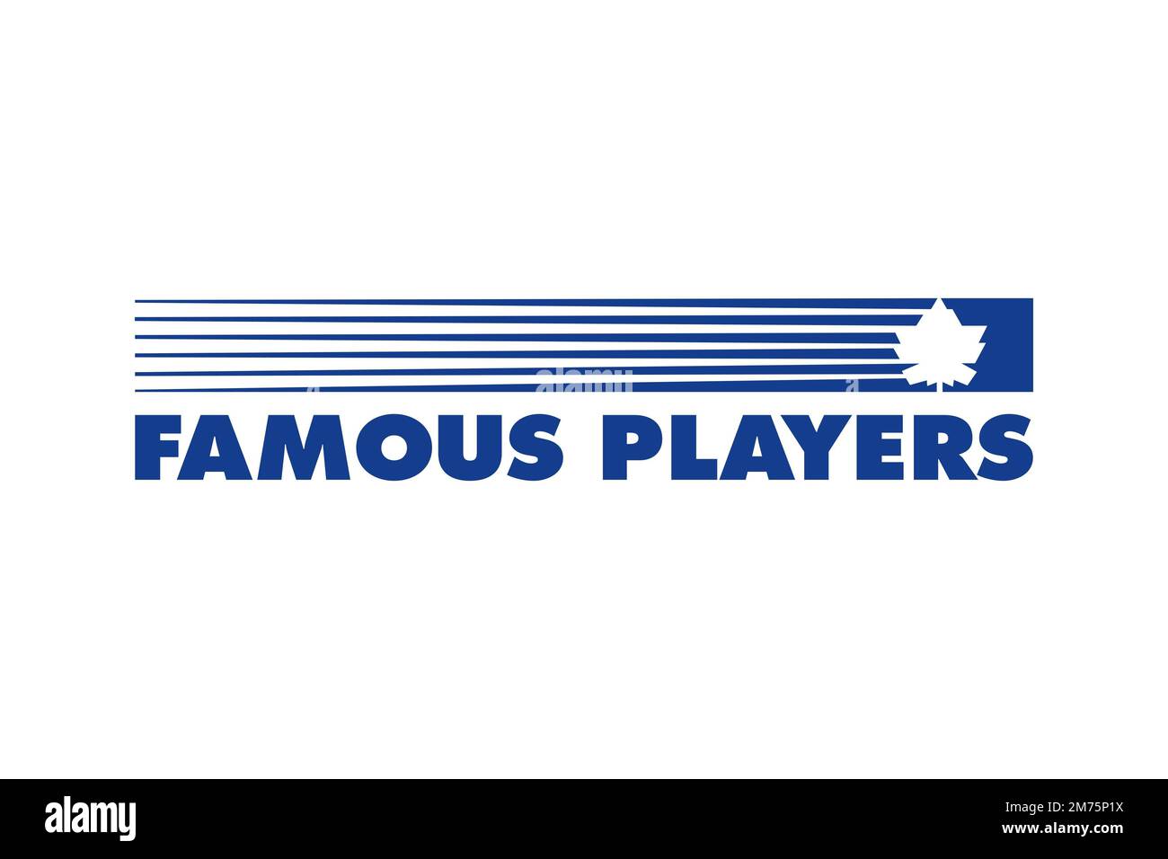 Famous Players, Logo, White background Stock Photo Alamy