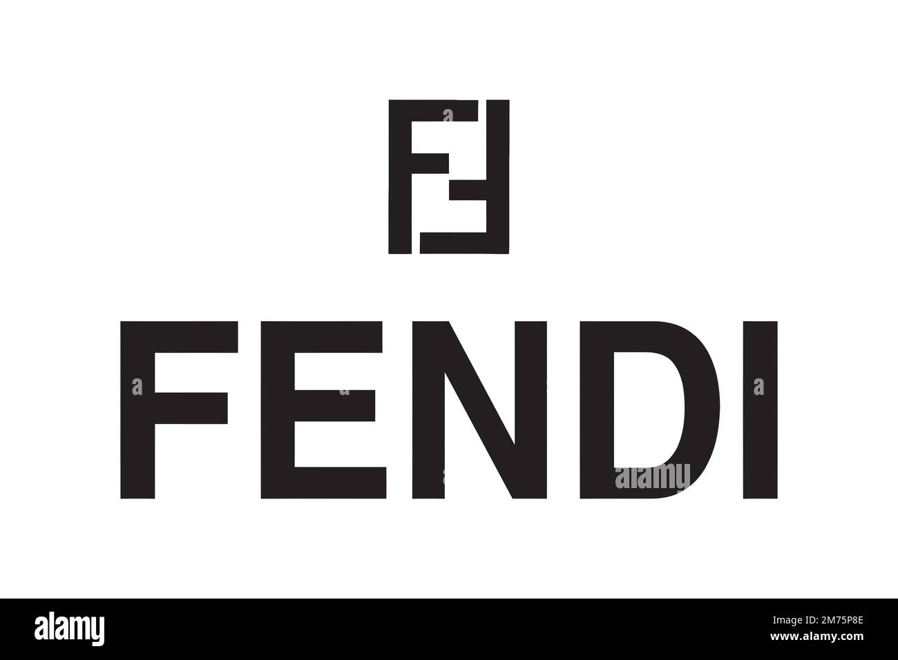 Fendi, Logo, White Background Stock Photo - Alamy