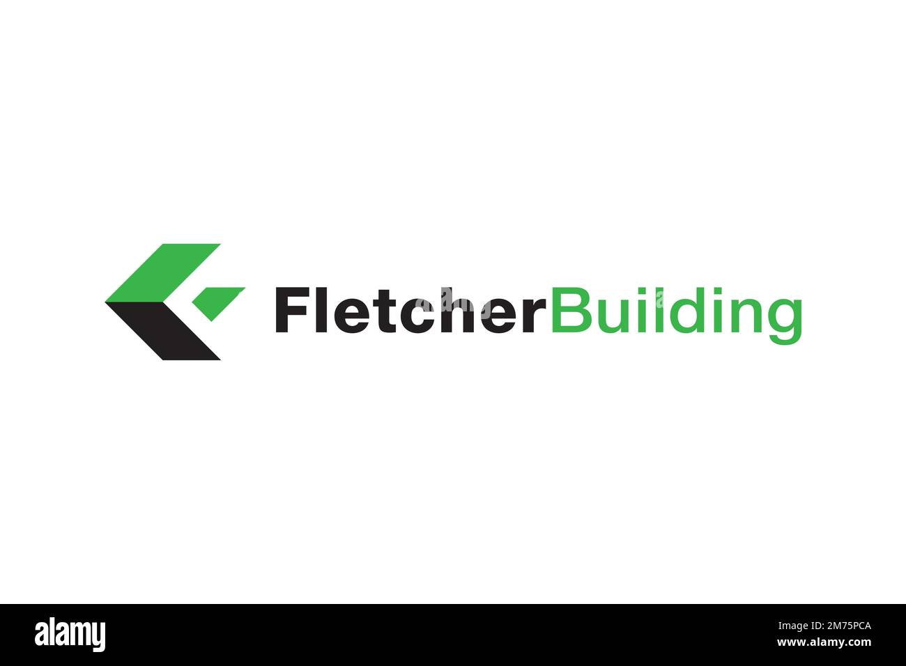 Fletcher Building, Logo, White Background Stock Photo Alamy