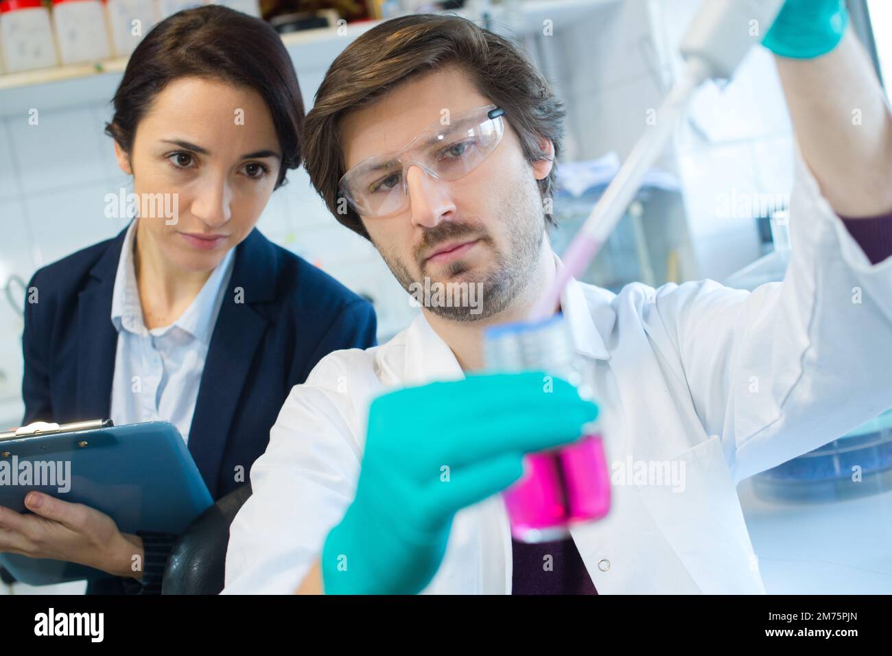 laboratory analytical observation Stock Photo Alamy