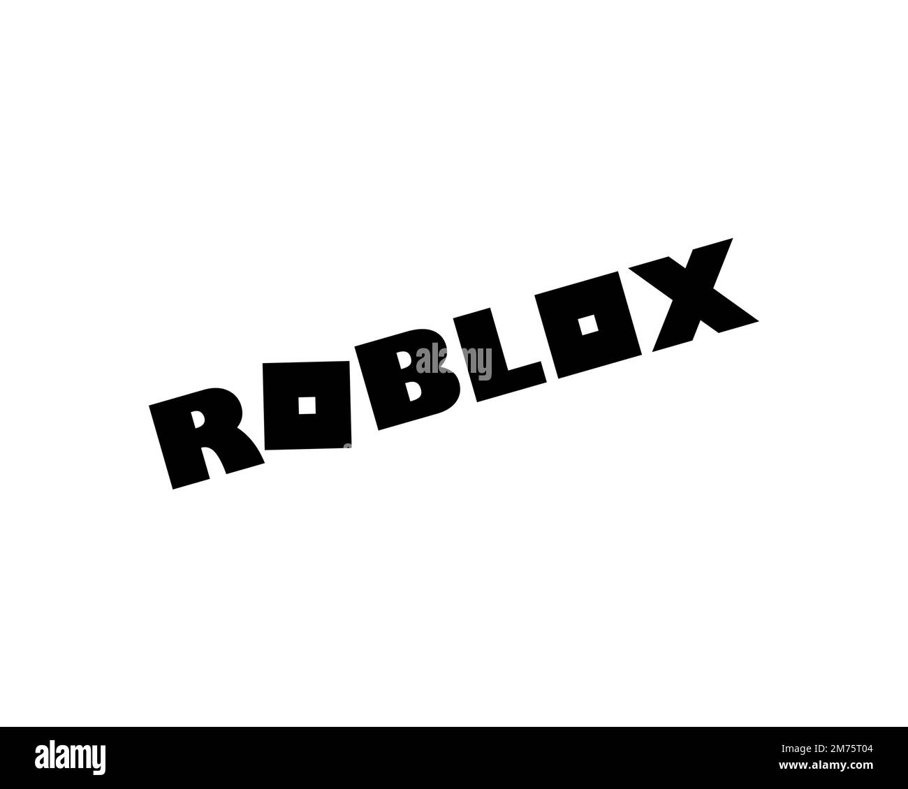 Roblox Logo Icon on White Background Stock Photo - Alamy