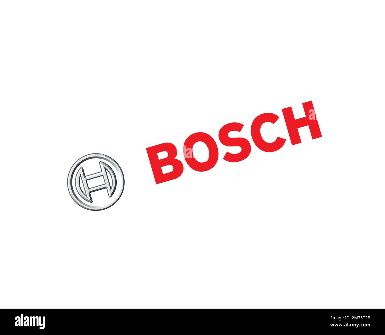 Robert Bosch GmbH, rotated logo, white background Stock Photo - Alamy