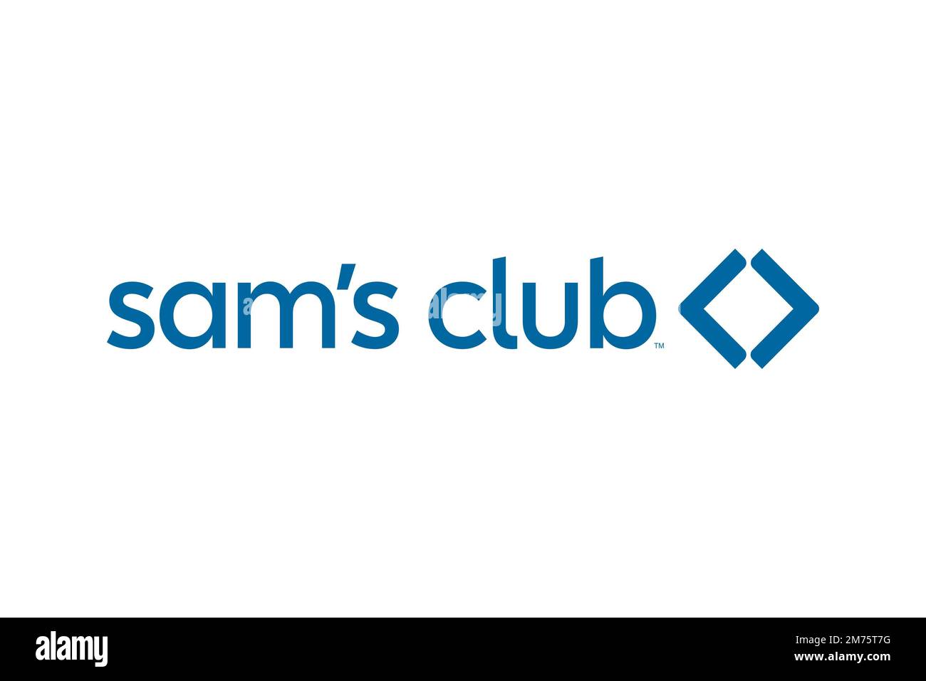 Sam's Club, Logo, White background Stock Photo