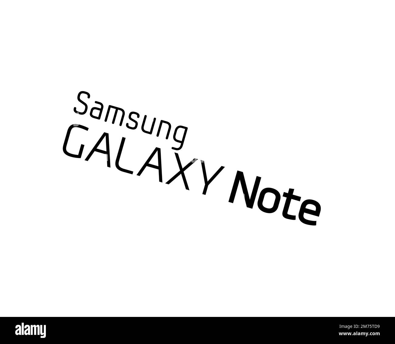 Samsung Galaxy Note original, rotated logo, white background B Stock