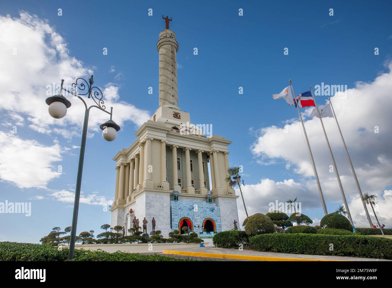 Dominican Republic, Santiago de los Caballeros, el Monumento Stock Photo