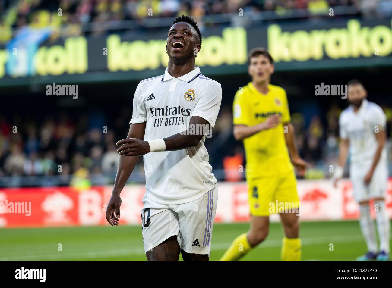 Real Madrid x Villarreal: por que Vinícius Júnior não joga hoje