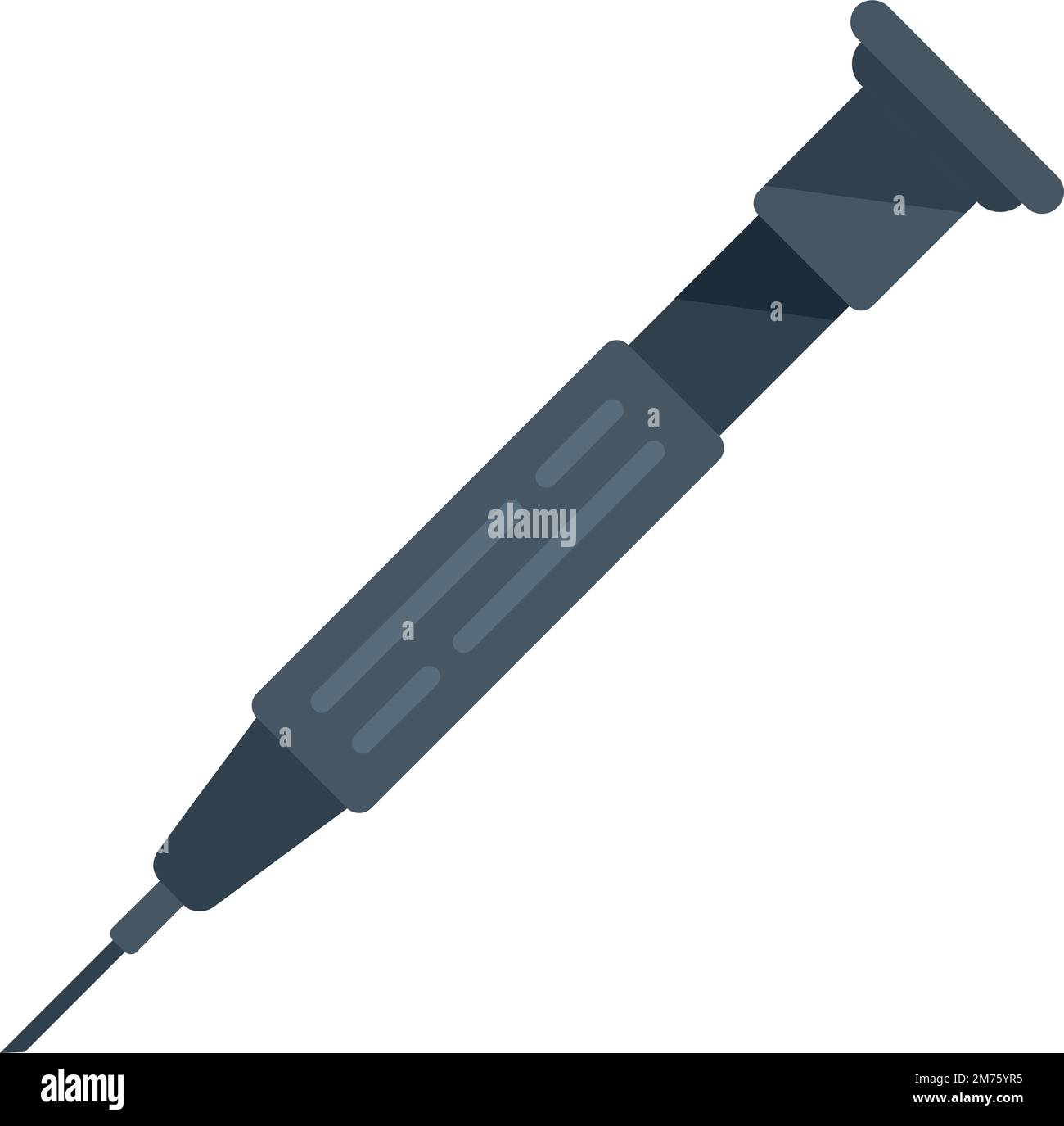 Fix screwdriver icon flat vector. Mobile repair. Tablet repair isolated ...