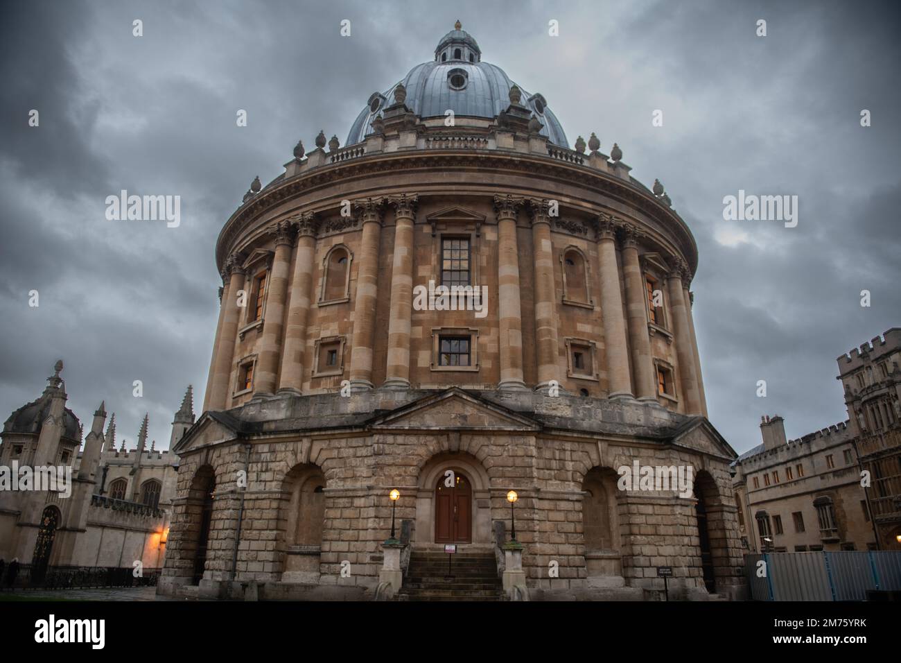 The Radcliffe Camera, a building of Oxford University, designed by James Gibbs in the neo-classical style. Stock Photo