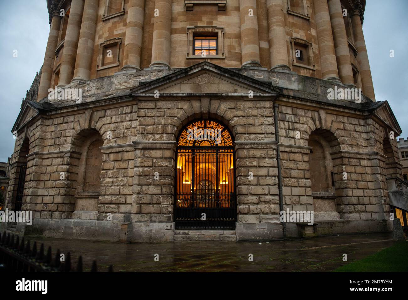 The Radcliffe Camera, a building of Oxford University, designed by James Gibbs in the neo-classical style. Stock Photo