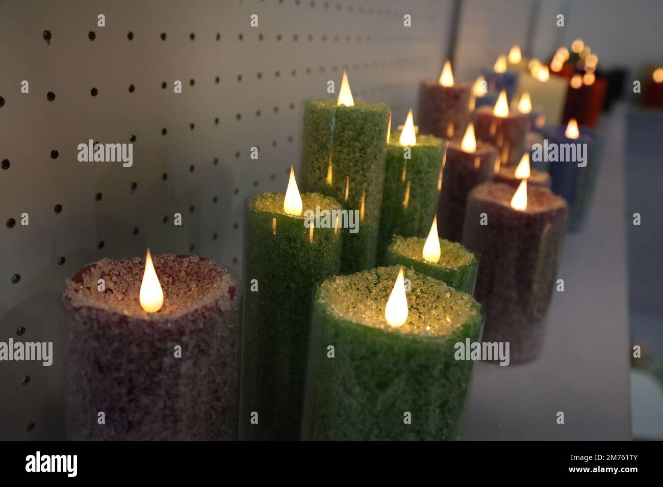 Las Vegas, United States. 07th Jan, 2023. A collection of flameless