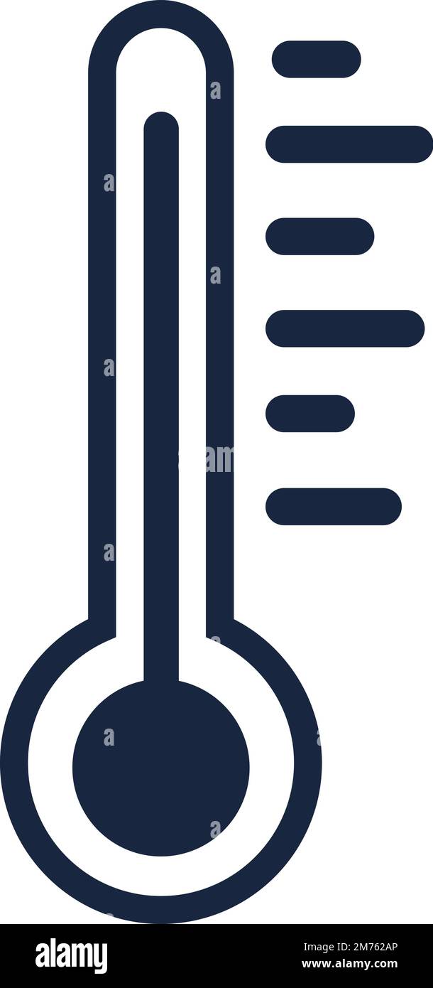 Thermometer outline vector icon hi-res stock photography and images - Alamy