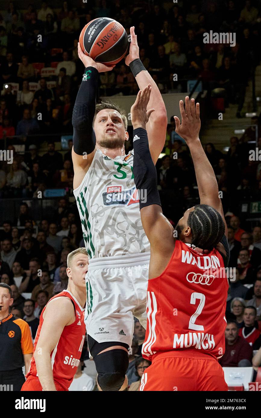 FIBA EuroLeague 2022/2023 | München FC Bayern vs Panathinaikos Athen ...