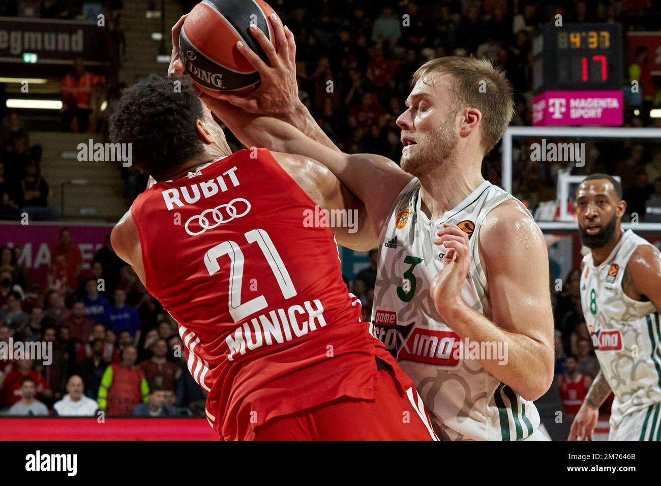 FIBA EuroLeague 2022/2023 München FC Bayern vs Panathinaikos Athen