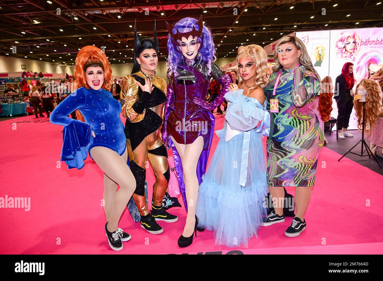 London, UK. 07th Jan, 2023. Day 2 Revellers attends the RuPaul’s