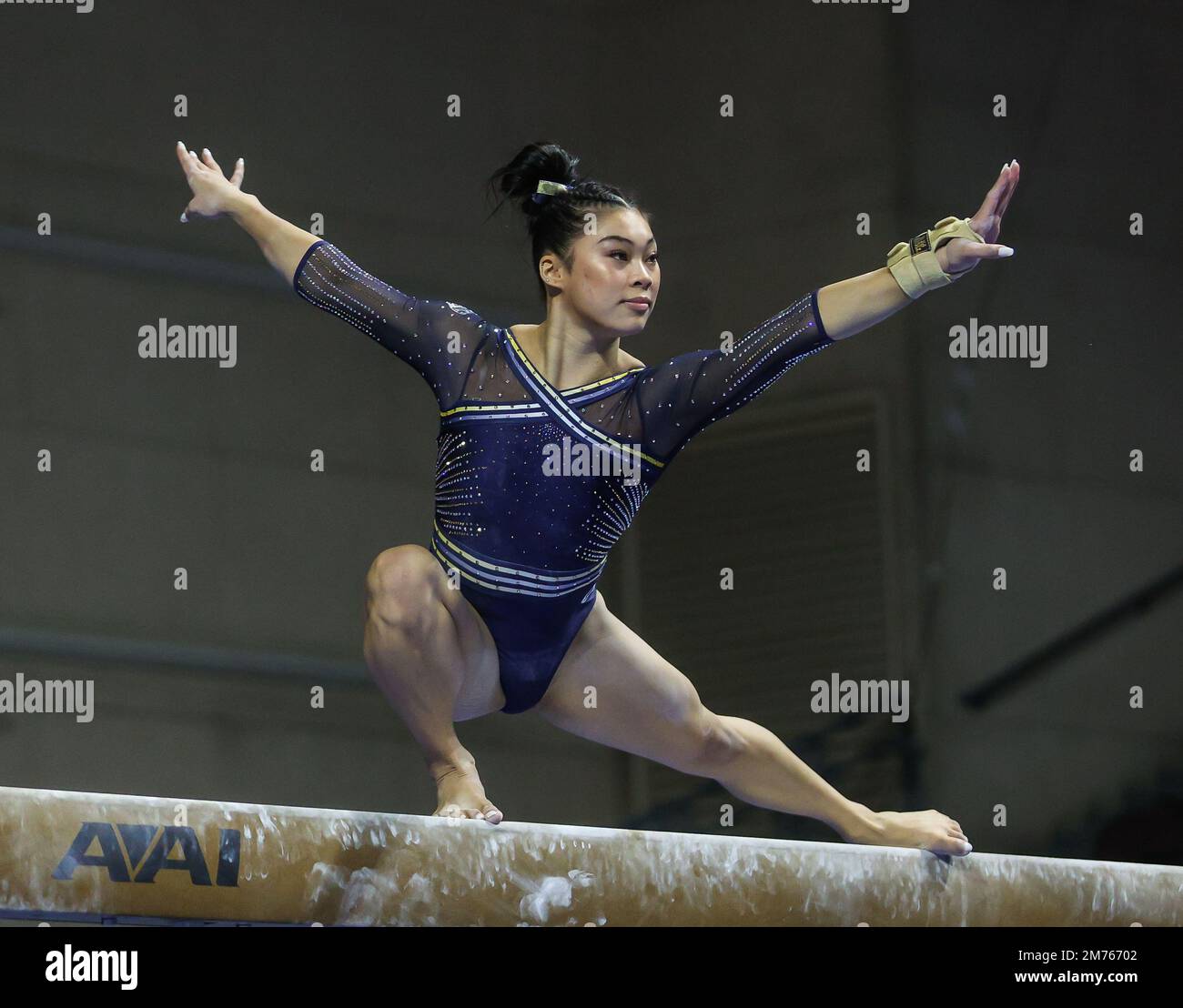 Las Vegas, NV, USA. 7th Jan, 2023. Cal's Mya Lauzon competes on the