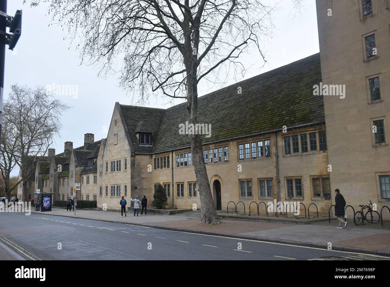 A view of Nuffield College, Oxford Stock Photo
