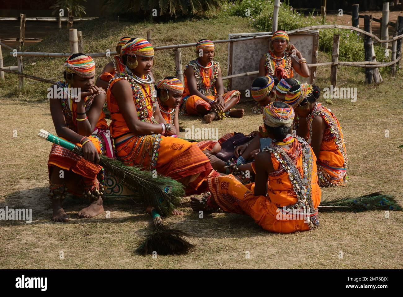 “The Bonda tribe” is one of India's most primitive tribes. They have a ...