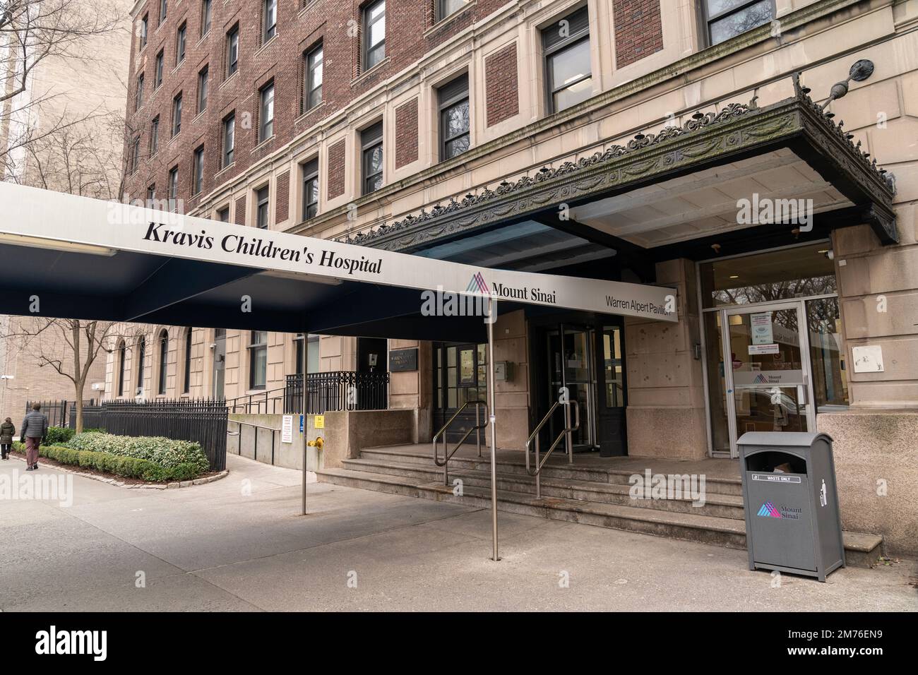 View of Mount Sinai hospital, one of 5 private hospitals where hursing