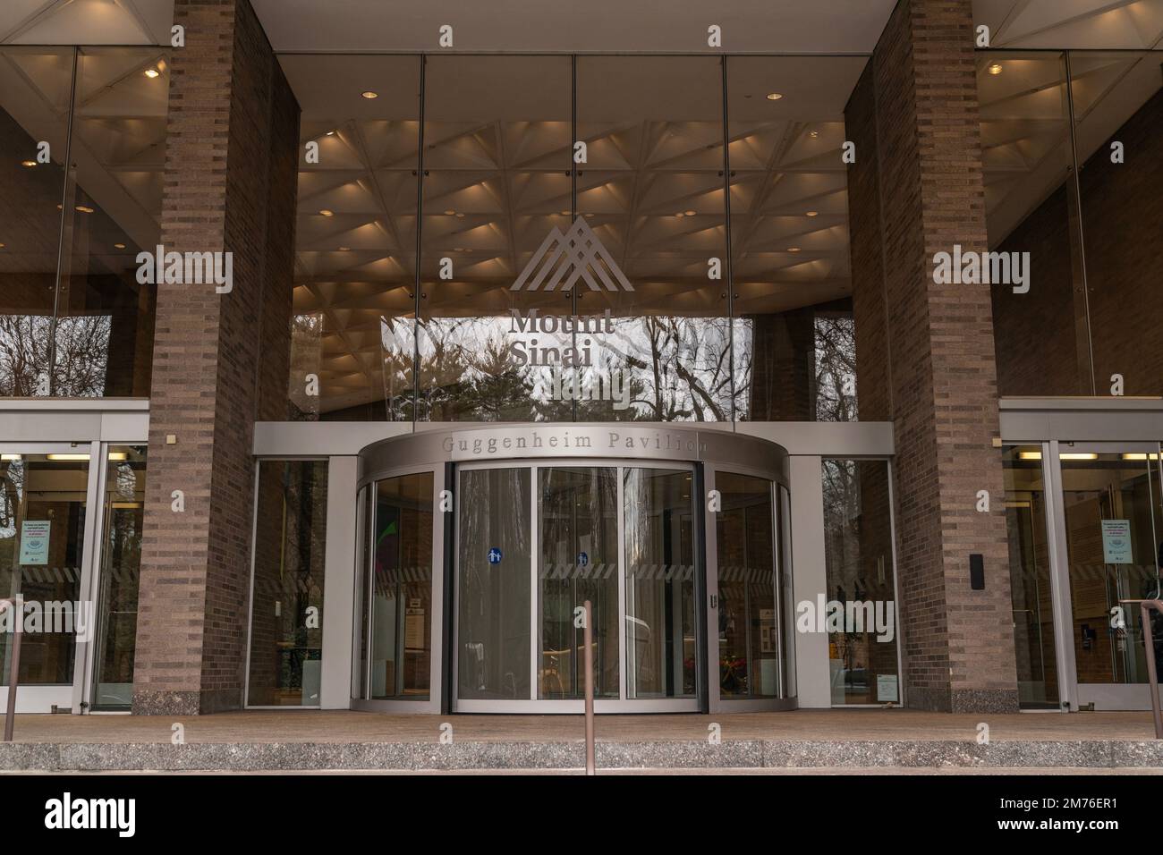 View of Mount Sinai hospital, one of 5 private hospitals where hursing