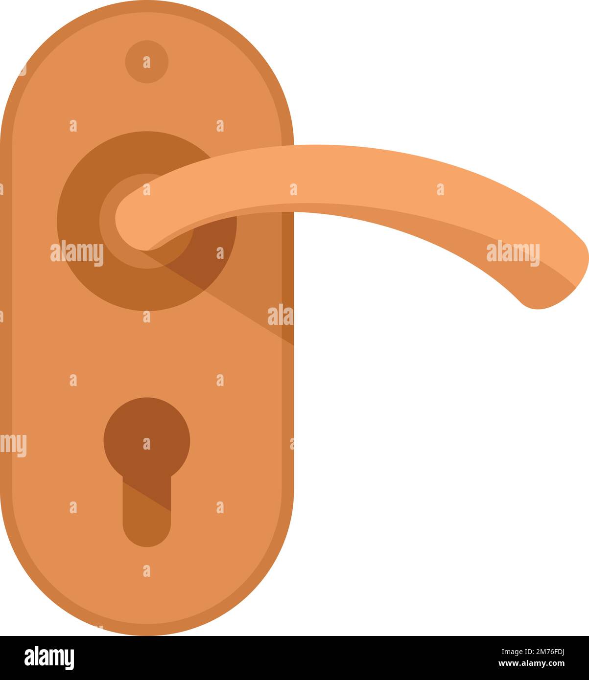 Doorknob copper Stock Vector Images - Alamy