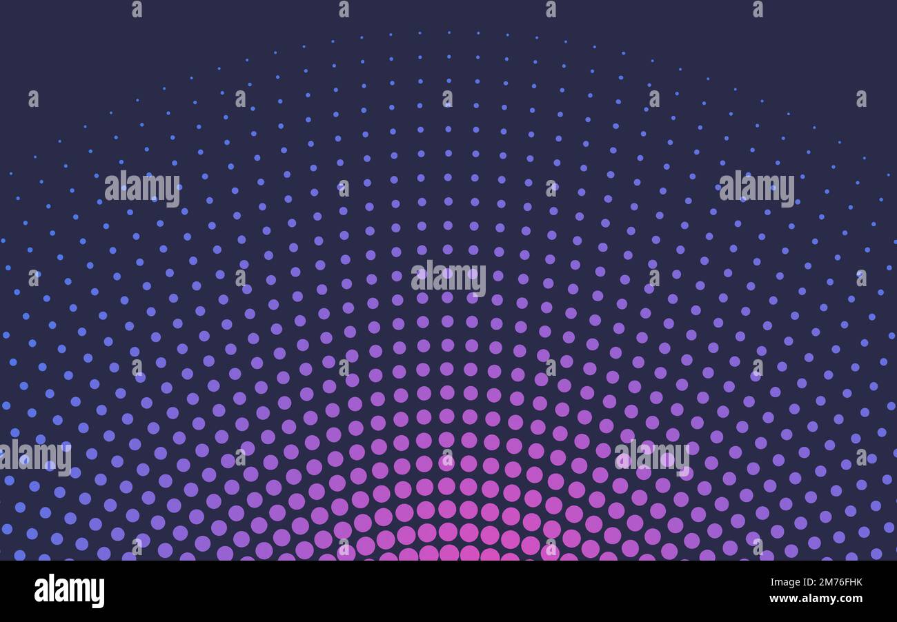 Pink gradient halftone background vector Stock Vector