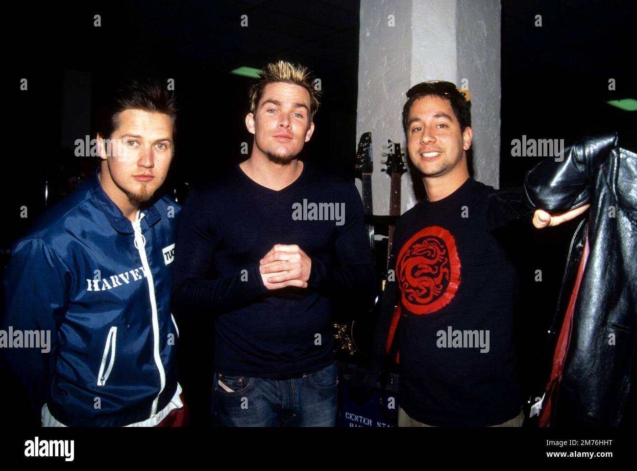 Sugar Ray With Lead Singer Mark McGrath Backstage At Their Concert At 