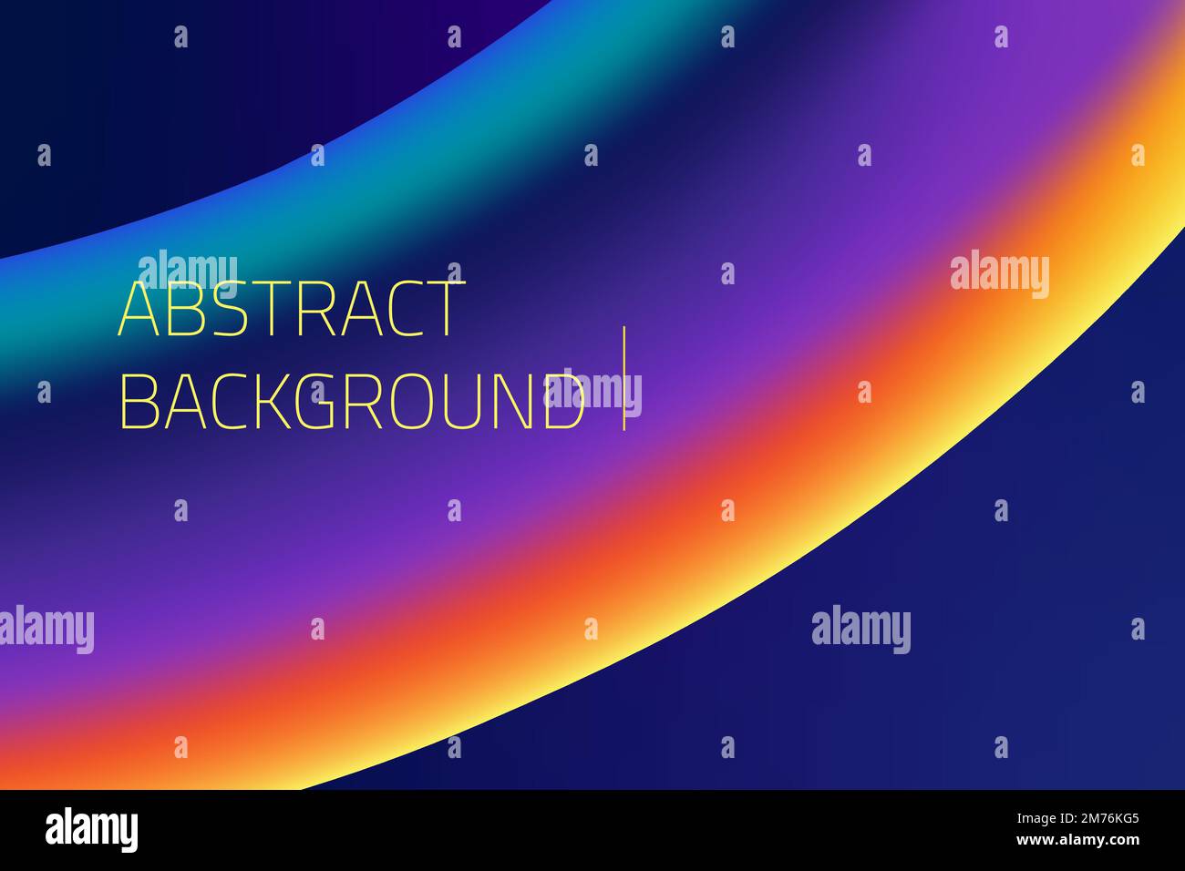 Colorful wave abstract background vector Stock Vector