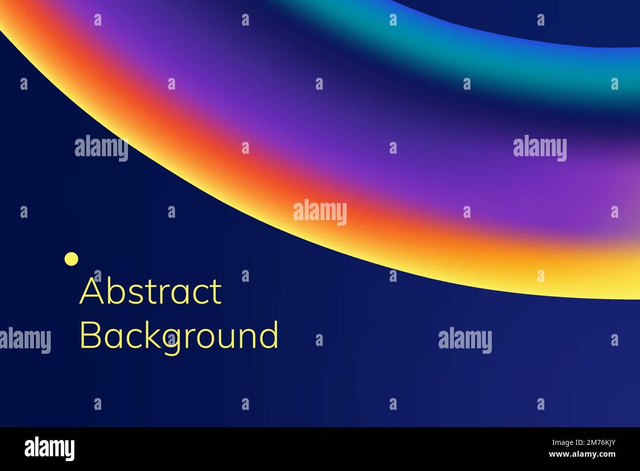 Colorful wave abstract background vector Stock Vector