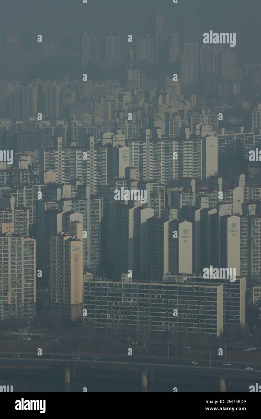 08th Jan, 2023. Falling apartment prices This photo taken Jan. 8, 2023, shows apartment