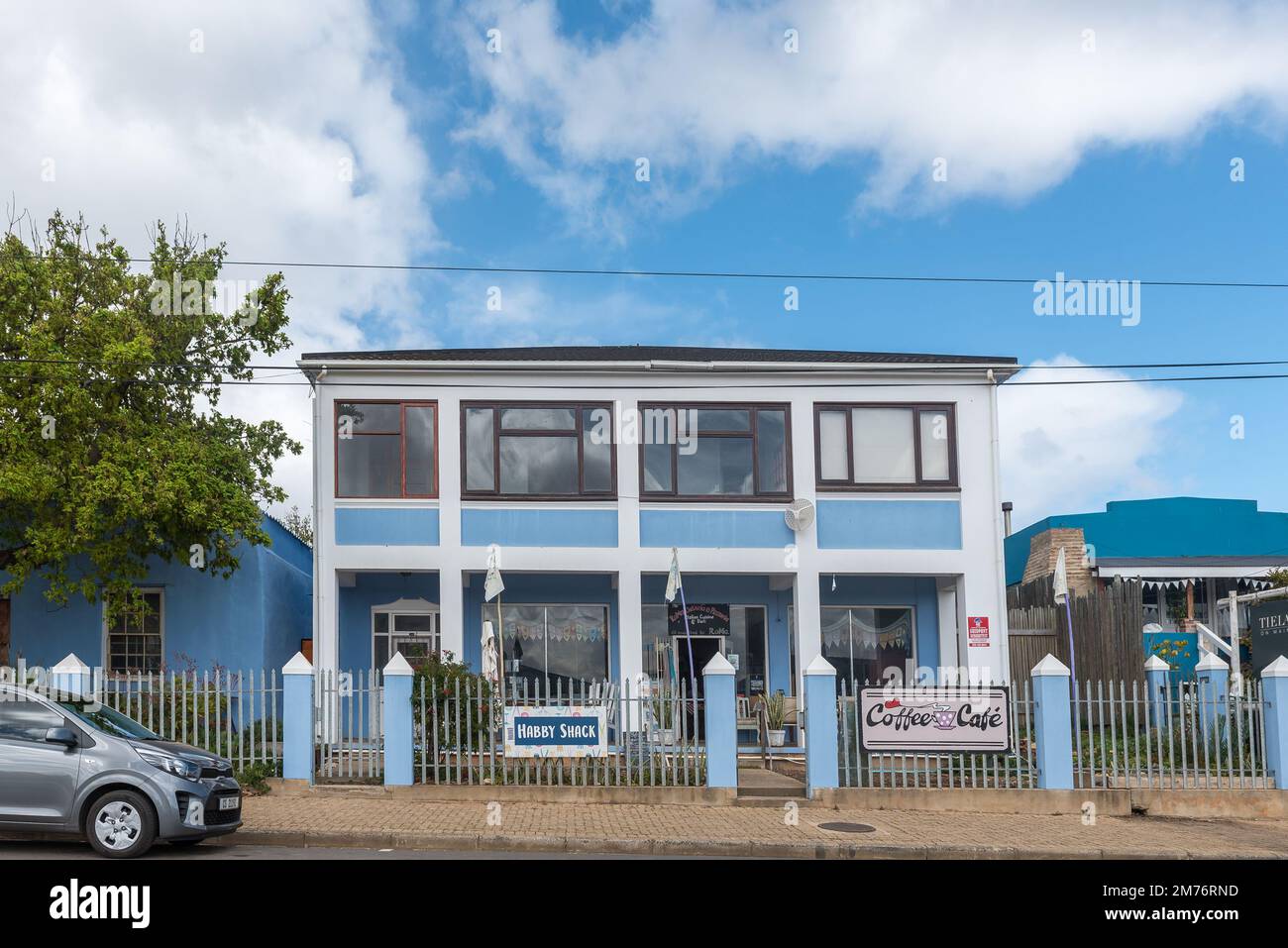 Napier, South Africa Sep 23, 2022 A street scene, with several