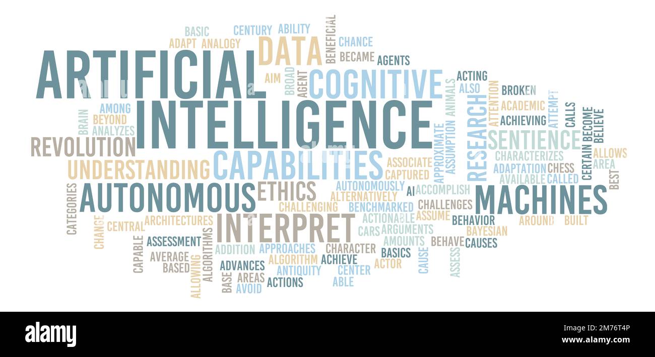 Artificial Intelligence Industry with Modern Solutions Concept Stock