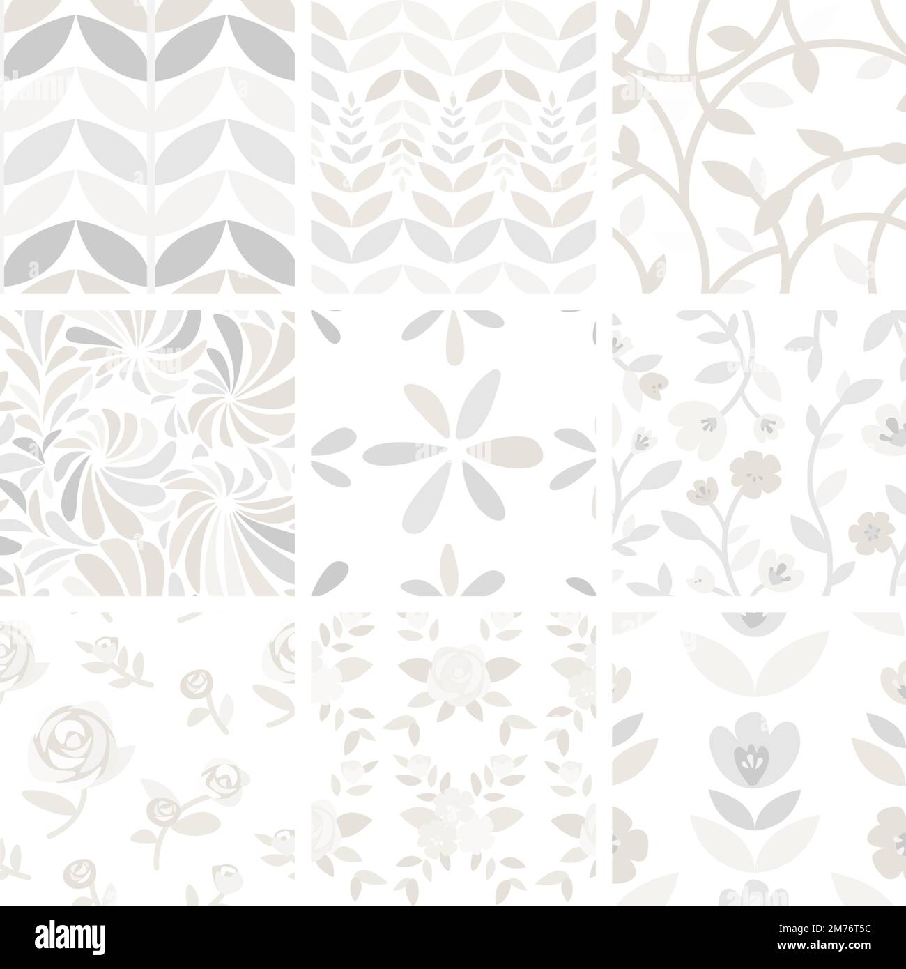 Set of hand drawn roses and plants illustration Stock Vector Image ...